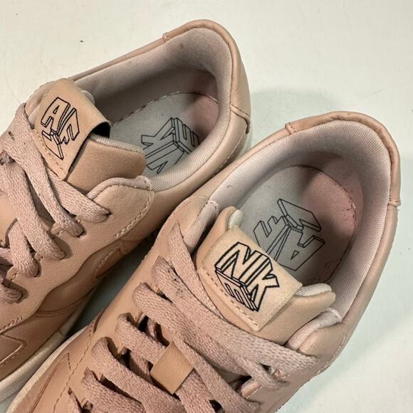 VERY GOOD Nike Women’s Air Force 1 Pixel “Particle Beige” Pink Platform 5 - Picture 8 of 10